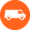 Orange Compare Van Quotes Button